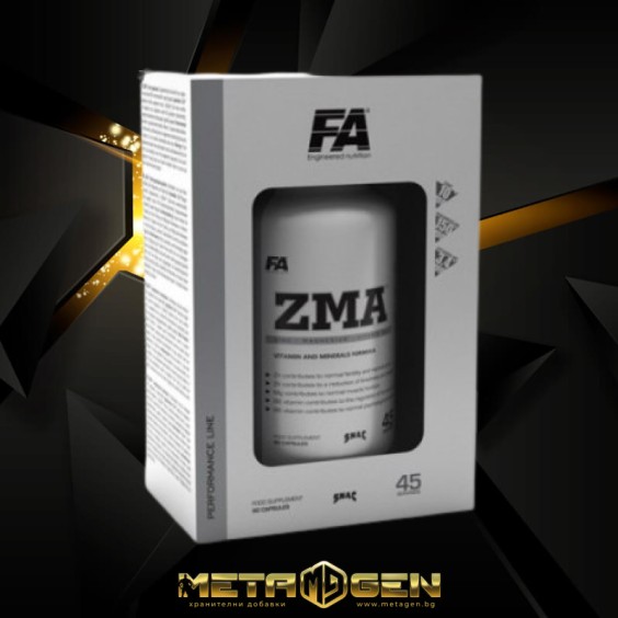 FA Nutrition Z-Max / ZMA 90 таблетки / 40 дози на изгодни цени FA Nutrition Z-Max / ZMA 90 таблетки / 40 дози на супер цена ZMA