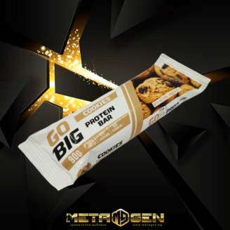 GO BIG protein bar cookies 90 гр на супер цена Протеинови барове