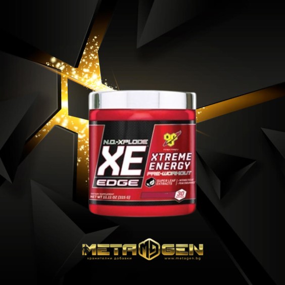BSN N.O. Xplode XE Edge / 25 дози / 263 гр на изгодни цени BSN N.O. Xplode XE Edge / 25 дози / 263 гр на супер цена Азотни бустери / напомпващи