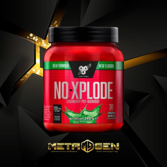 BSN N.O.XPLODE 390G / 30 SERV на супер цена Азотни бустери / напомпващи
