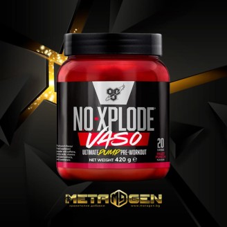 BSN NO Xplode Vaso | Ultimate Pump Pre-Workout 420 гр на супер цена Азотни бустери / напомпващи