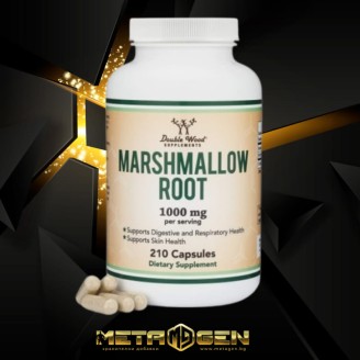 Double Wood Marshmallow Root 1000 мг / 210 гр на супер цена Добавки на растителна и билкова основа
