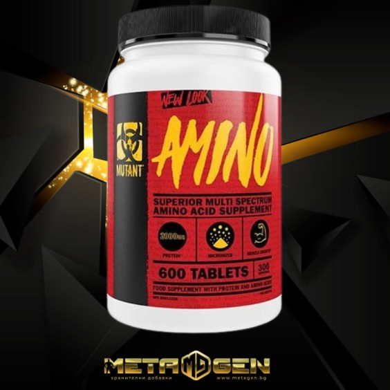 Mutant Amino / 600 таблетки на изгодни цени Mutant Amino / 600 таблетки на супер цена Аминокиселини