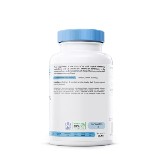 Osavi Vitamin B5 Pantothenic Acid 200 mg 180 caps на изгодни цени Osavi Vitamin B5 Pantothenic Acid 200 mg 180 caps на супер цена Витамин B
