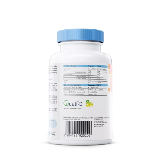Osavi ADEK Vitamins  with Quali-D® 120 softgels на супер цена Витамини от А до Я