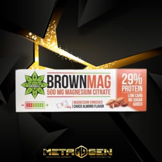 Cvetita Herbal BrownMag Bar Almond / 60 гр на супер цена Барове с малко захар