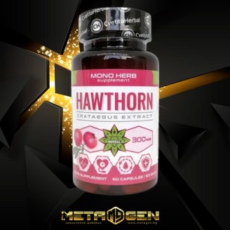 Cvetita Herbal Hаwthorn - Екстракт от Глог - 60 капсули х 300 мг на супер цена Добавки на растителна и билкова основа