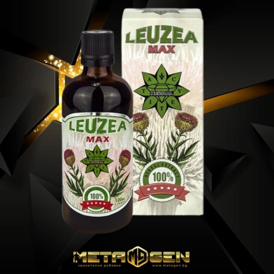 Cvetita Herbal Leuzea MAX 100 мл, 33 Дози на супер цена Екдистерон / Левзея