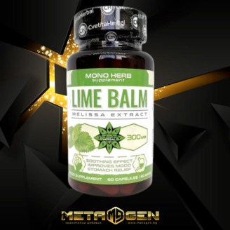 Cvetita Herbal Lime Balm - Екстракт от Маточина 60 капсули х 300 мг на супер цена Добавки на растителна и билкова основа