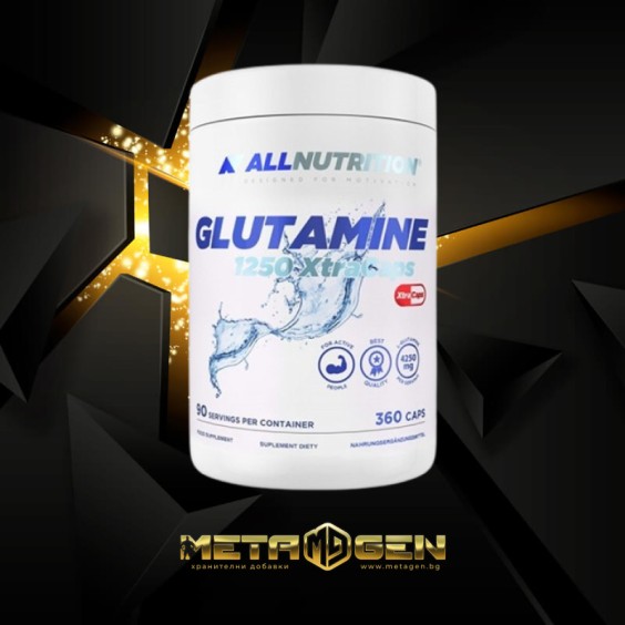 Allnutrition Glutamine 1250 XtraCaps / 360 капсули на супер цена Глутамин 