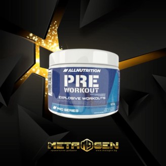 Allnutrition Pre Workout 120 гр на супер цена Азотни бустери / напомпващи