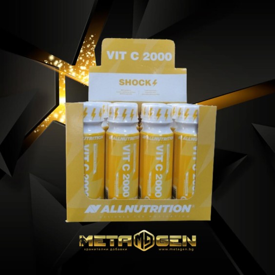 Allnutrition Vitamin C Shock 12x80 мл на изгодни цени Allnutrition Vitamin C Shock 12x80 мл на супер цена Витамин C