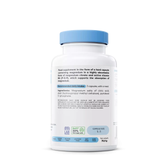 Osavi Magnesium + B6 - 90 vegan capsules на супер цена Калций, Магнезий, Цинк