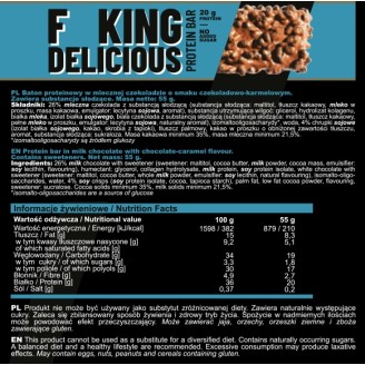 Allnutrition F**King Delicious Protein Bar Box / 15 x 55 гр на супер цена Барове с малко захар