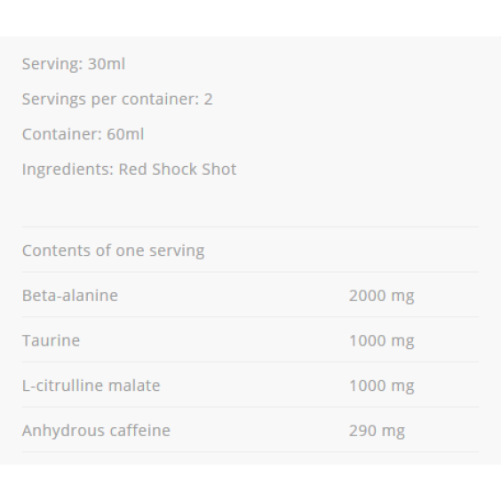 Allnutrition Red Shock 12х80 мл на изгодни цени Allnutrition Red Shock 12х80 мл на супер цена Азотни бустери / напомпващи