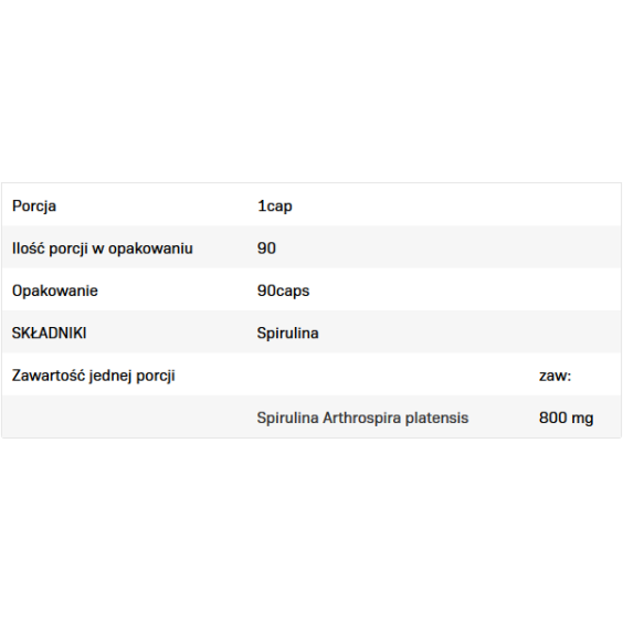 Allnutrition Spirulina 90 капсули на изгодни цени Allnutrition Spirulina 90 капсули на супер цена Добавки на растителна и билкова основа