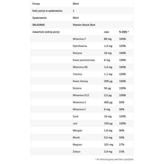 Allnutrition Vitamin Shock 80 мл на изгодни цени Allnutrition Vitamin Shock 80 мл на супер цена Мултивитамини