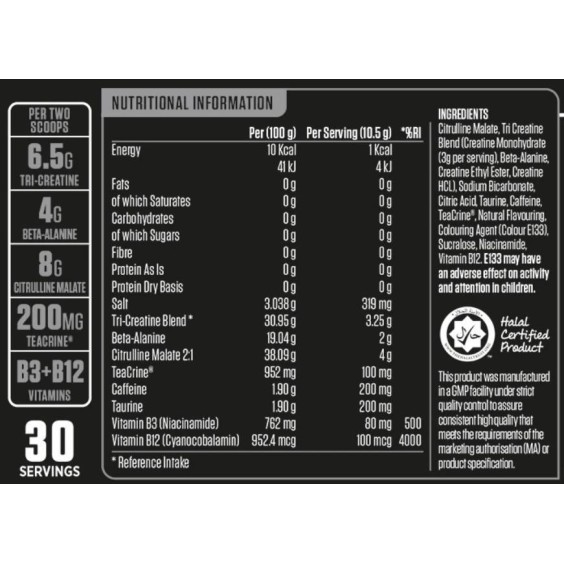 Applied Nutrition ABE Sample Sachet | All Black Everything Pre-Workout 10,5 гр на изгодни цени Applied Nutrition ABE Sample Sachet | All Black Everything Pre-Workout 10,5 гр на супер цена Азотни бустери / напомпващи