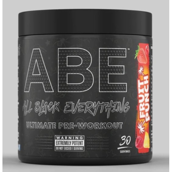 Applied Nutrition ABE - All Black Everything | Ultimate Pre-Workout 315 гр / 30 дози на изгодни цени Applied Nutrition ABE - All Black Everything | Ultimate Pre-Workout 315 гр / 30 дози на супер цена Азотни бустери / напомпващи