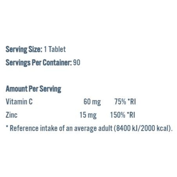 Applied Nutrition Zinc Vitality | 15 mg Zinc Citrate 90 таблетки / 90 дози на изгодни цени Applied Nutrition Zinc Vitality | 15 mg Zinc Citrate 90 таблетки / 90 дози на супер цена Цинк