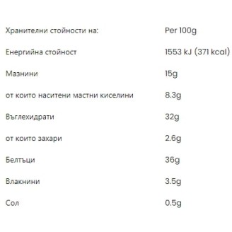 Born Winner Deluxe Protein bar 37% – Cookie Dough  55 гр на супер цена Барове с малко захар