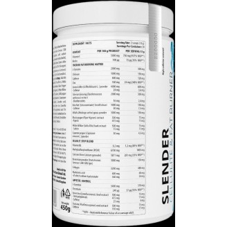 Dorian Yates Nutrition Slender / Cellulite & Fat Burner / Ultimate Matrix 450 гр на супер цена Изгаряне на мазнини