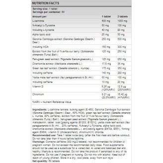 FA Nutrition Lipoburn 60 таблетки / 60 дози на супер цена Фет бърнъри
