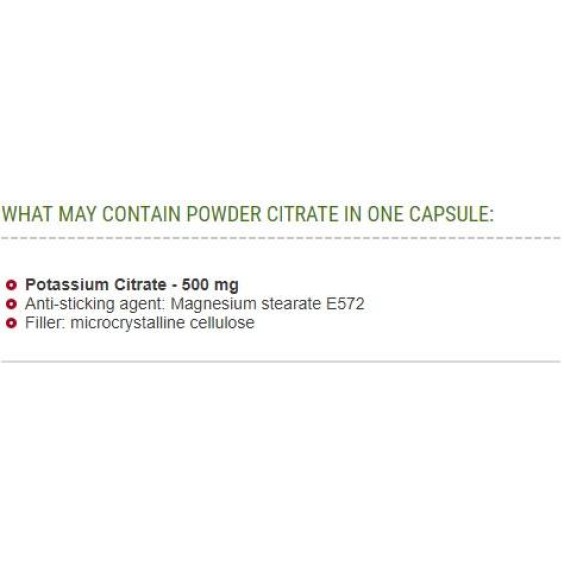 Freelife Potassium Citrate 500 мг на изгодни цени Freelife Potassium Citrate 500 мг на супер цена Калий
