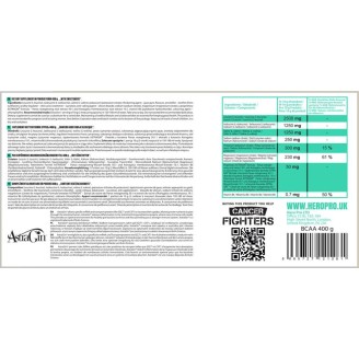 HERO.LAB BCAA 2:1:1 Powder | with Electrolytes + AstraGin® 400 гр / 40 дози на супер цена Аминокиселини