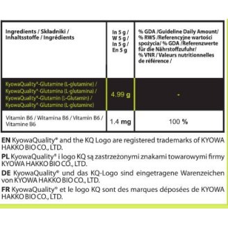 Hero.Lab Glutamine Powder | Kyowa 300 гр на супер цена Глутамин 