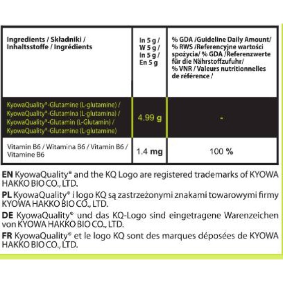 Hero.Lab Glutamine Powder | Kyowa 300 гр на изгодни цени Hero.Lab Glutamine Powder | Kyowa 300 гр на супер цена Глутамин