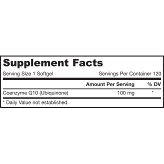 Jarrow Formulas Q-absorb®-Q10 120 гел.-капс./ 100 мг на супер цена Коензим Q10