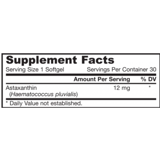 Jarrow Formulas Astaxanthin 30 гел-капс. / 12 мг. на супер цена Добавки на растителна и билкова основа