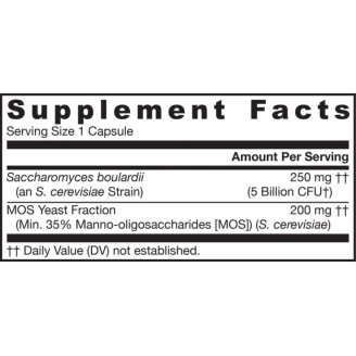 Jarrow Formulas Saccharomyces Boulardii + MOS 180 веге-капс на супер цена Имуностимулатори