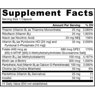Jarrow Formulas B-Right® ( B-Complex) 100 капс на супер цена Витамин B
