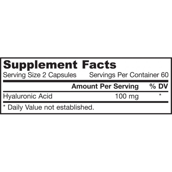 Jarrow Formulas Hyaluronic Acid 120 Веге.-Капсули на супер цена Хиалуронова киселина