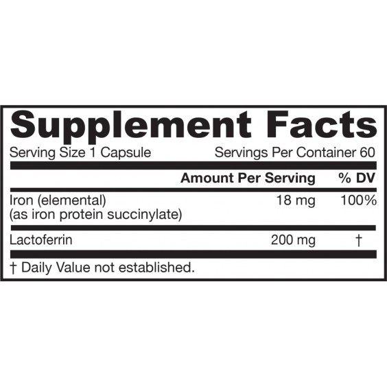 Jarrow Formulas Ironsorb® + Lactorferrin 60 веге. капсули на изгодни цени Jarrow Formulas Ironsorb® + Lactorferrin 60 веге. капсули на супер цена Сърдечно здраве