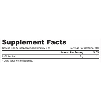 Jarrow Formulas L-Glutamine (на прах) 35.3 oz -1000 гр на супер цена Глутамин 