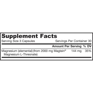 Jarrow Formulas MagMind® (магнезиев L-треонат) 90 капс на супер цена Добавки на растителна и билкова основа