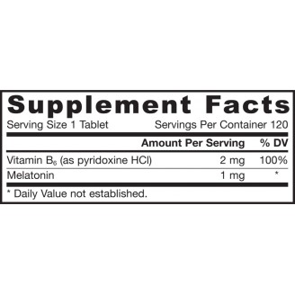 Jarrow Formulas Melatonin Sustain® (мелатонин) 120 табл. на супер цена Хранителни добавки за сън