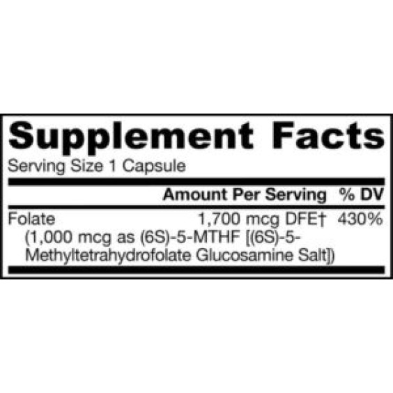 Jarrow Formulas Methyl Folate 100 капс. / 1000 мкг на изгодни цени Jarrow Formulas Methyl Folate 100 капс. / 1000 мкг на супер цена Сърдечно здраве