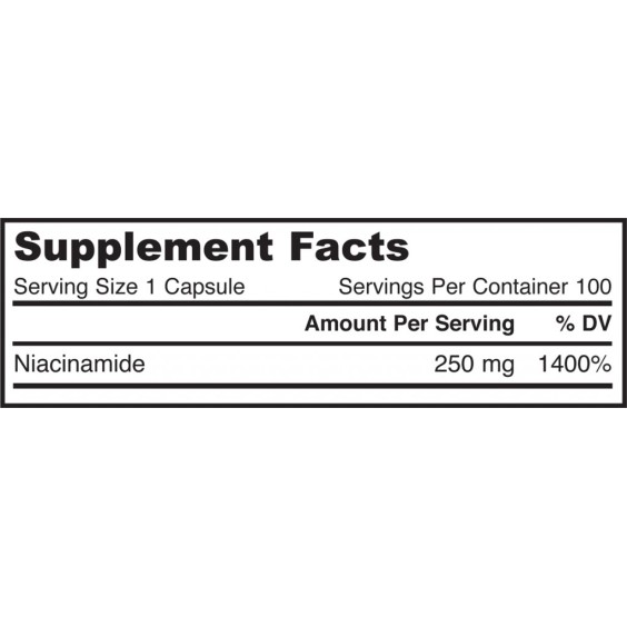 Jarrow Formulas Niacinamide (Flush Free) 100 капс./250мг на изгодни цени Jarrow Formulas Niacinamide (Flush Free) 100 капс./250мг на супер цена Витамини за мъже