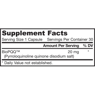 Jarrow Formulas PQQ (пиролохинолин хинон) 30 капс/10 мг на супер цена Сърдечно здраве