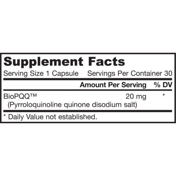 Jarrow Formulas PQQ (пиролохинолин хинон) 30 капс/20 мг на изгодни цени Jarrow Formulas PQQ (пиролохинолин хинон) 30 капс/20 мг на супер цена Сърдечно здраве