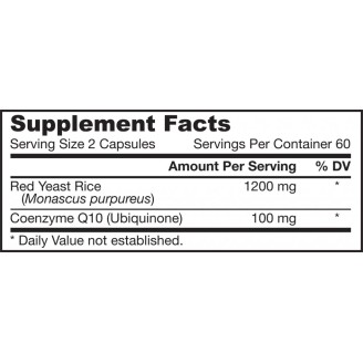 Jarrow Formulas Red Yeast Rice-120 капсули на супер цена Сърдечно здраве
