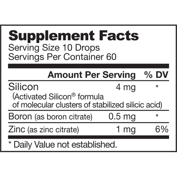 Jarrow Formulas JarroSil® (силикон) 30 мл (1 oz) Течен на супер цена Витамини за коса, кожа и нокти
