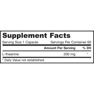 Jarrow Formulas Theanine (л-теанин) 60 капс./ 100 мг. на супер цена Аминокиселини