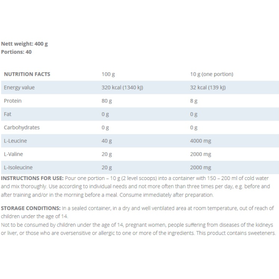 KFD Nutrition Premium BCAA 400 гр на изгодни цени KFD Nutrition Premium BCAA 400 гр на супер цена BCAA