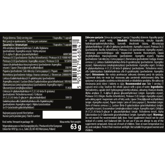 KFD Nutrition Gastro 10 - Dygestive Enzymes 90 капсули на супер цена Храносмилателни ензими
