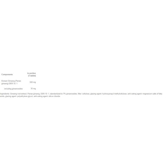 KFD Nutrition Panax Ginseng 120 таблетки на изгодни цени KFD Nutrition Panax Ginseng 120 таблетки на супер цена Адаптогени, Ашваганда